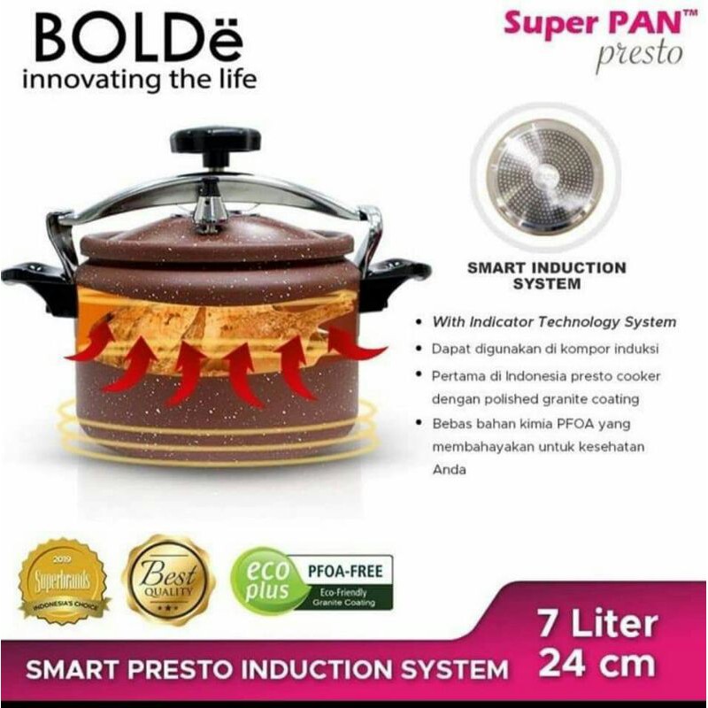 Panci Presto Original Bolde