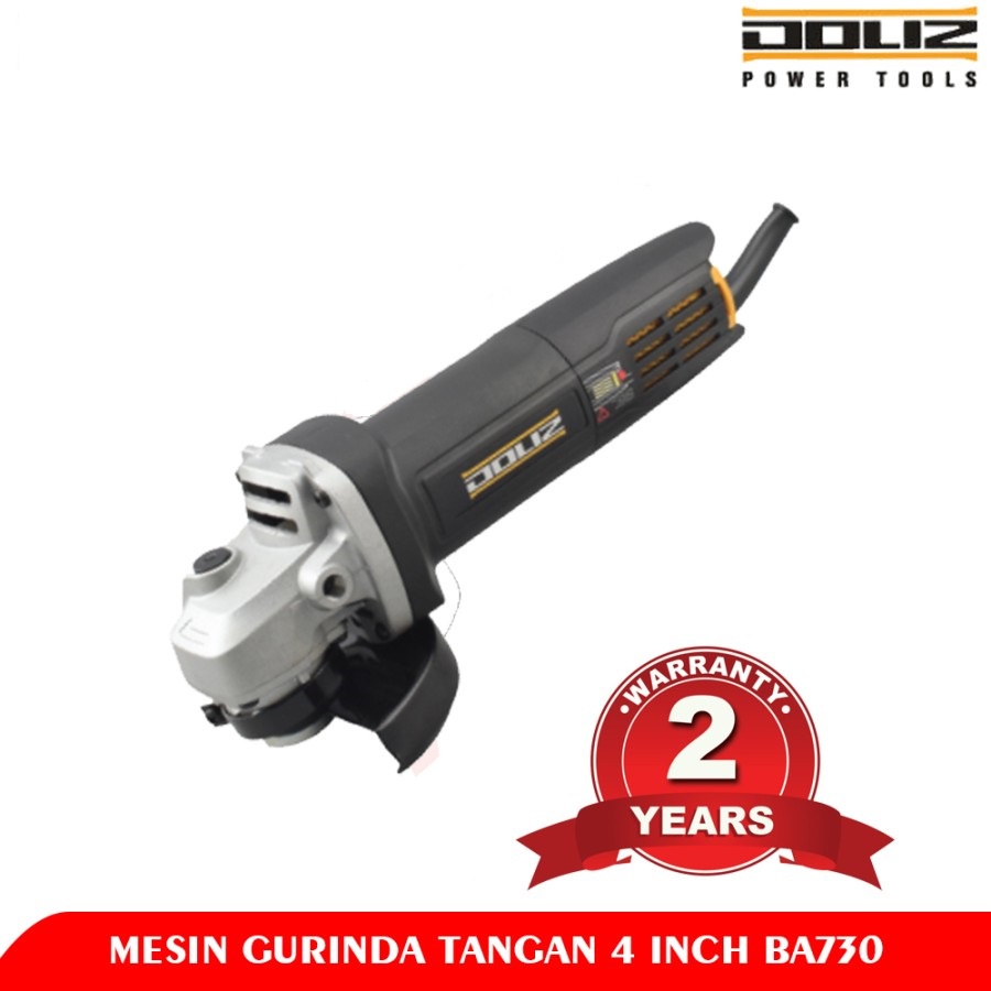 Mesin Gerinda DOLIZ BA730 / BA 730 Gurinda Tangan Merk Doliz 4 Inch