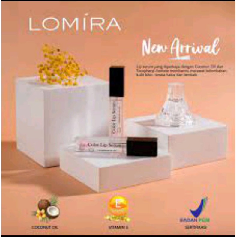 LIP SERUM LOMIRA//COLOR LIP SERUM LOMIRA BPOM