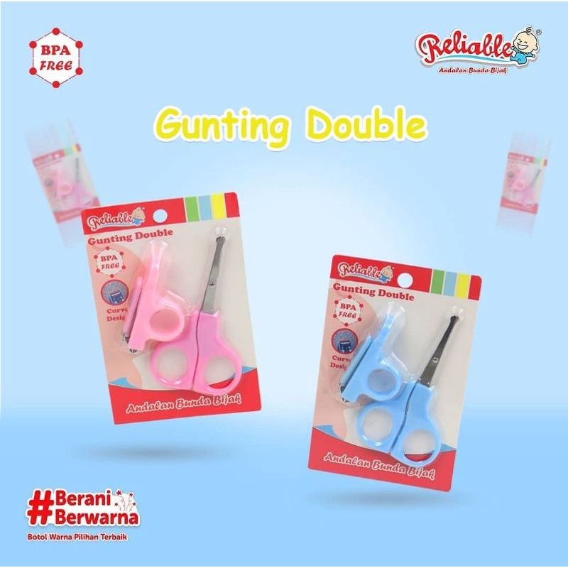 Gunting Kuku Bayi Set isi 2 RELIABLE