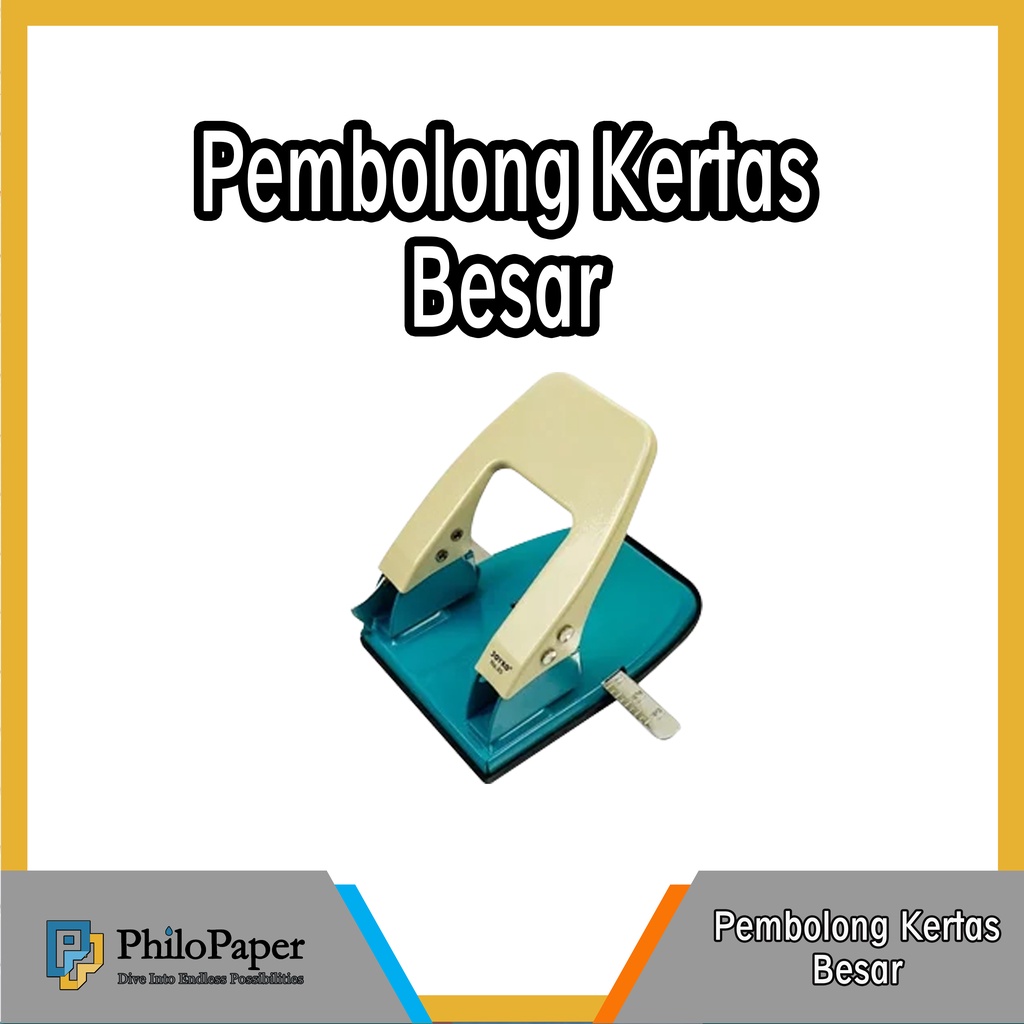 

ATK ~ Pembolong Kertas Perforator Besar No. 85