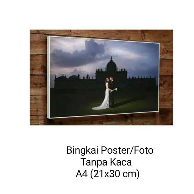 Bingkai Poster Bingkai Tanpa Kaca 21x30 Cm Shopee Indonesia