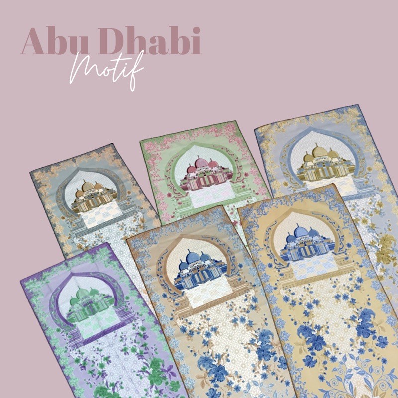 ABU DHABI MOTIF Sajadah Dompet