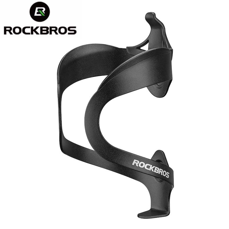 Rockbros Holder Botol Minum Sepeda Aluminium Style 1 - 2016-11CBK - Black