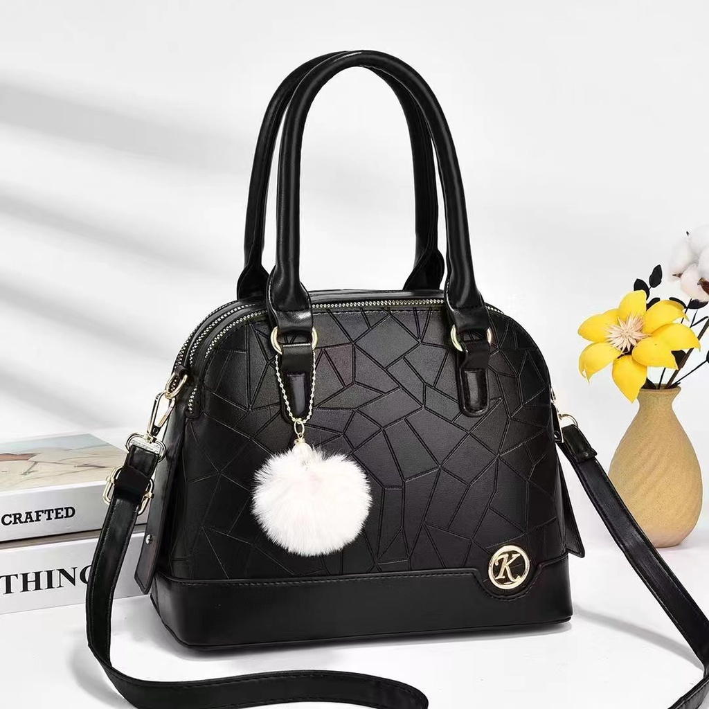 9155 TAS WANITA IMPORT SLEMPANG HANDBAG [1KG 2PC] PERFECT CORNER