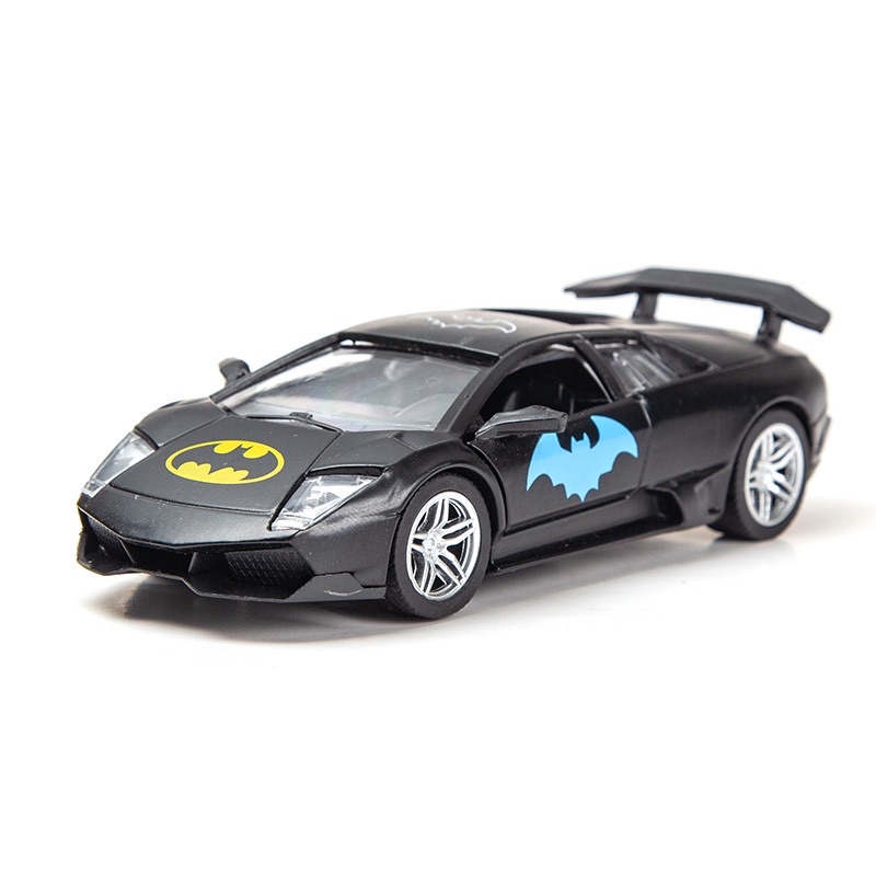 pajangan Mobil Pajangan Miniatur Mobil Lamboghini Batman Captain Amerika Spiderman