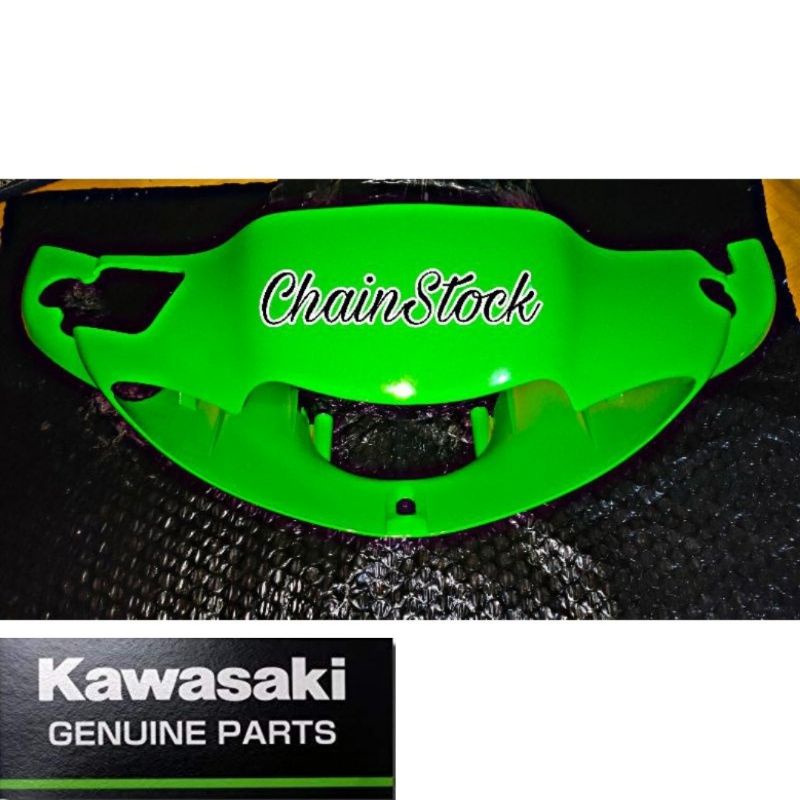 KAWASAKI BLITZ-R BATOK LAMPU DEPAN HIJAU COVER HANDLE FR L GREEN 59441-1172-777