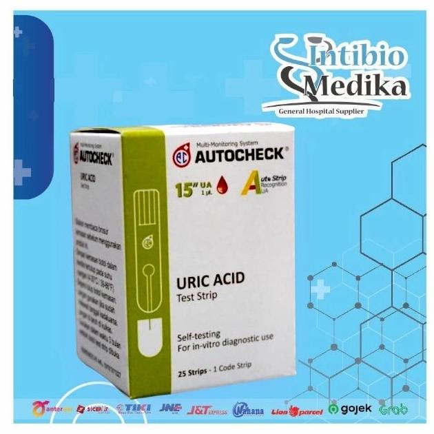 Strip Auto Check Uric Acid/ Refill Auto Check Asam Urat Termurah