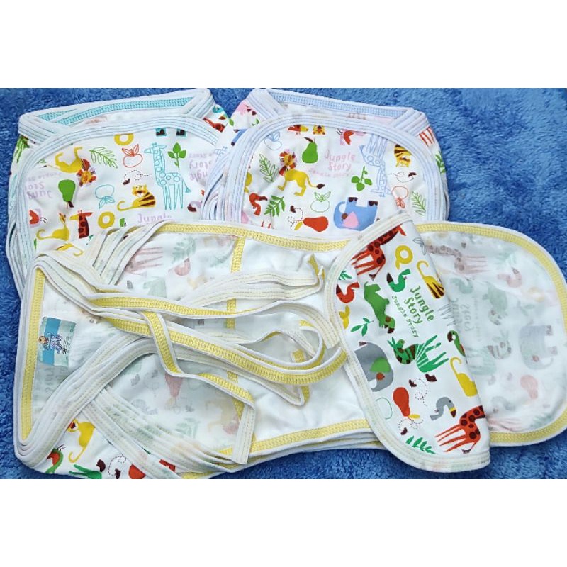 12PCS POPOK BAYI KAIN TALI-POPOK BAYI JAY JAY ROTARY-POPOK JAY JAY DOUBLE-