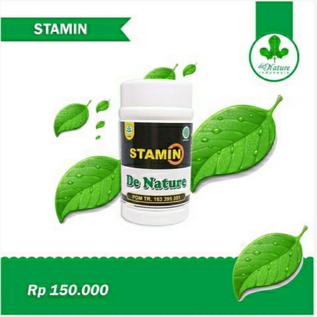 De Nature Bpom Obat Impotensi dan Lemah Syahwat Murah Ampuh Kapsul Stamin Manjur