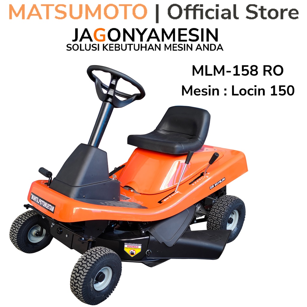 MATSUMOTO MESIN POTONG RUMPUT LAWN MOWER MLM 158 RO