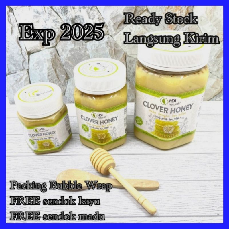 HDI madu clover honey original 500gr / madu hdi 1kg / madu hdi 250gr