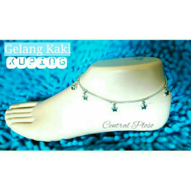 GELANG KAKI XUPING SILVER