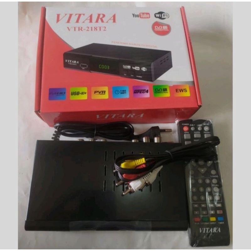 STB SET TOP BOX MEDIA PLAYER UNTUK MENONTON SIARAN TV DIGITAL