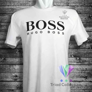  Kaos  Baju Distro Hugo  Boss  Merek Brand Tshirt Combed 30s 