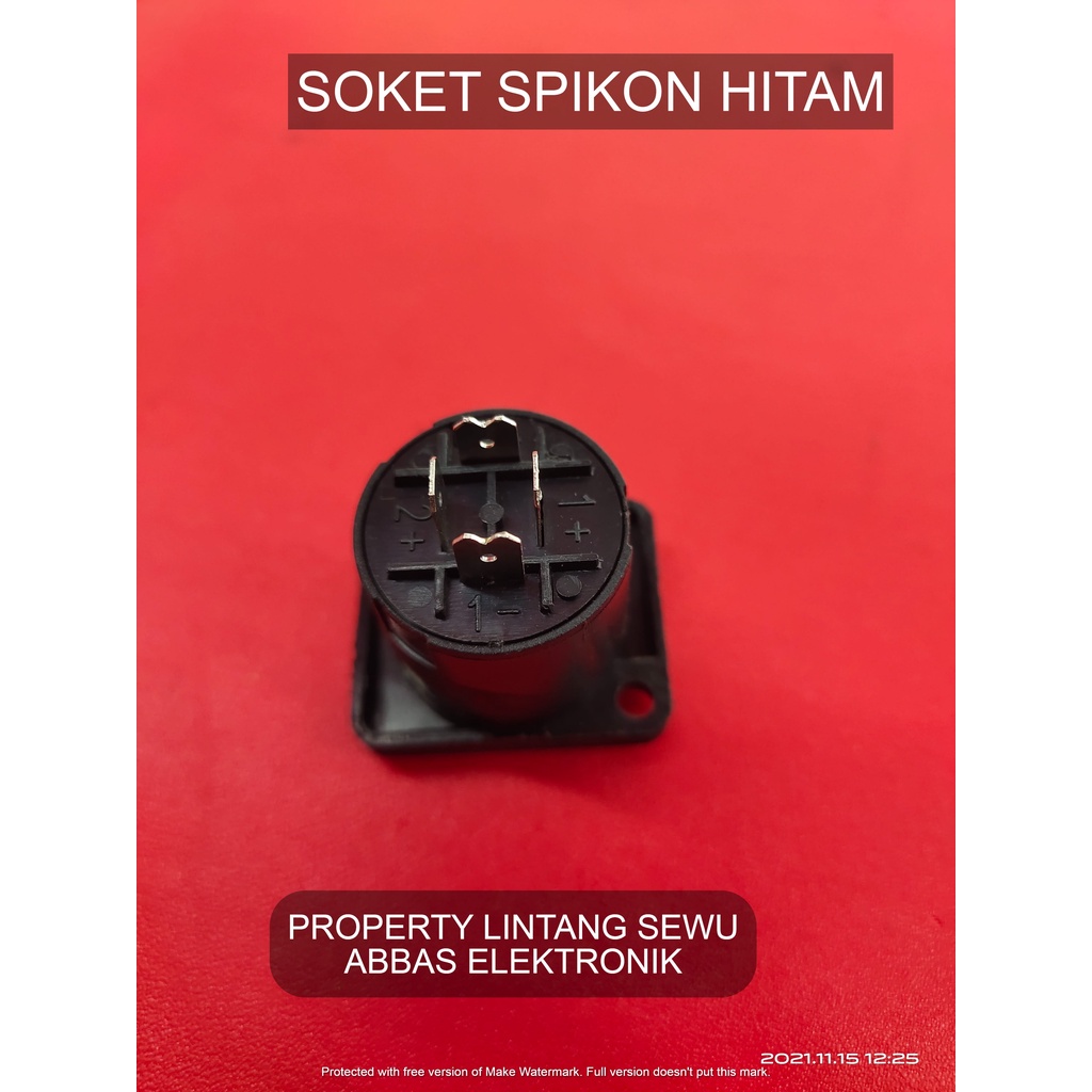 SOKET SOCKET SPIKON SPICON SPEAKER