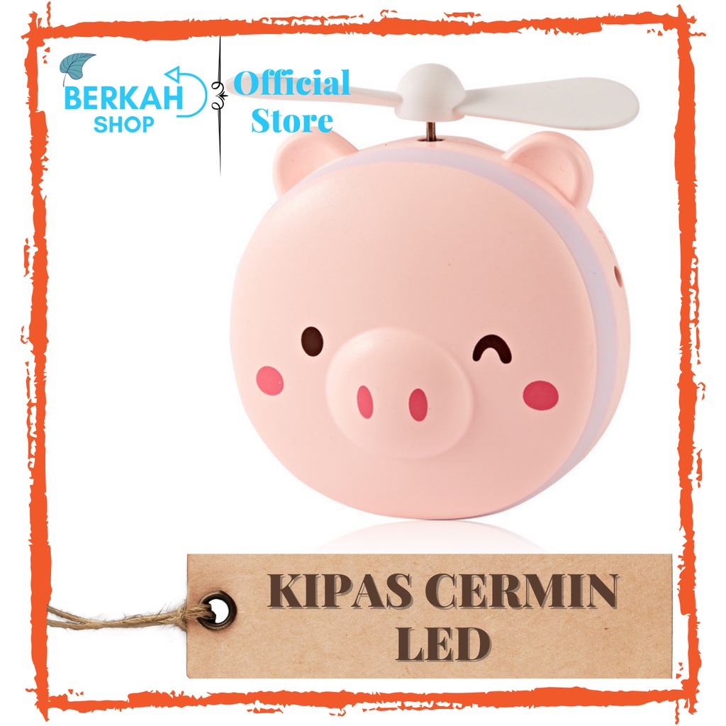 Kipas Angin Portable Lucu Karaker Kaca Cermin LED Mini Fan Mirror Portable Travelling 3 In 1 CERMIN LED TOUCH SENSOR/KACA CERMIN RIAS / KACA CERMIN MAKEUP LED MIRROR CERMIN LAMPU TIDUR BULAT KACA RIAS DANDAN MAKEUP KOSMETIK PUTIH / PINK BAGUS TERANG