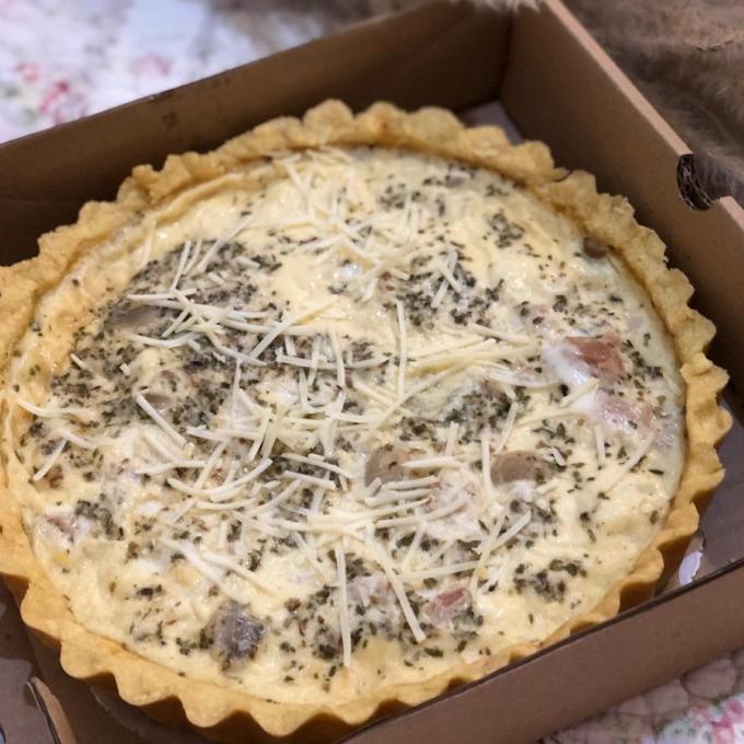 

Quiche isi Tuna + bayam + mushroom ---Termurah---