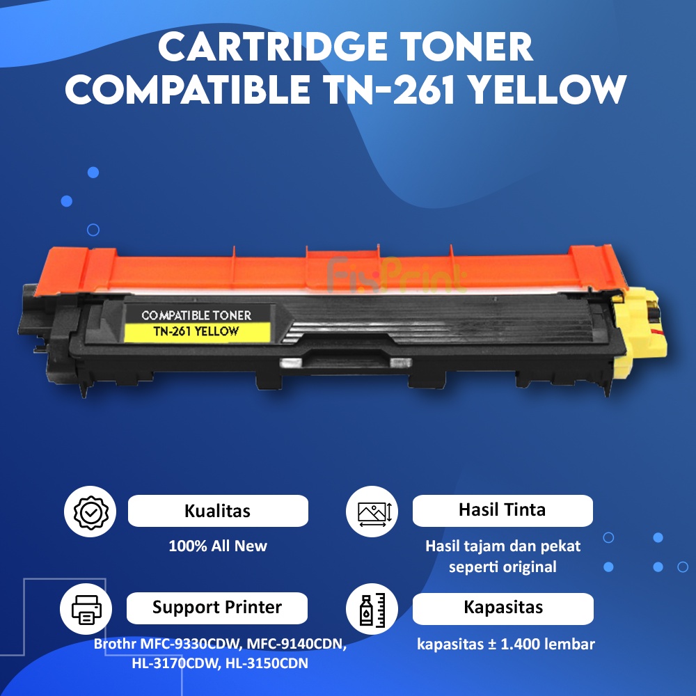 Cartridge Toner Compatible TN-261 TN261 Brother MFC-9330CDW 9140CDN