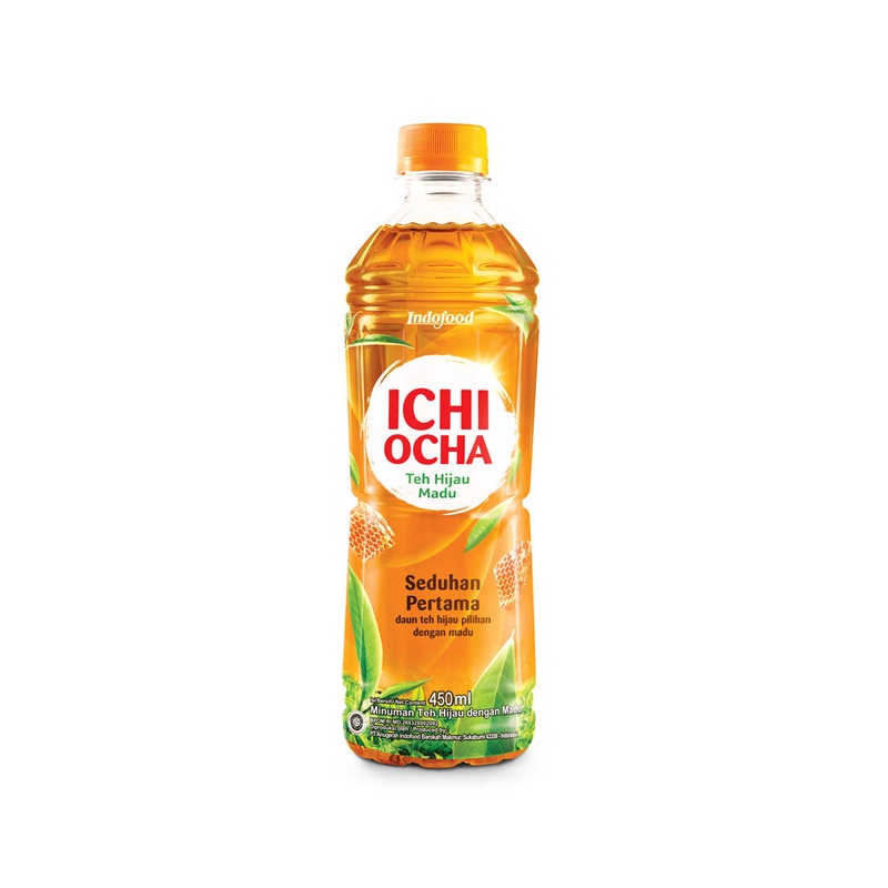 

Ichi Ocha Minuman Green Tea Honey 450Ml - Alhanan/04