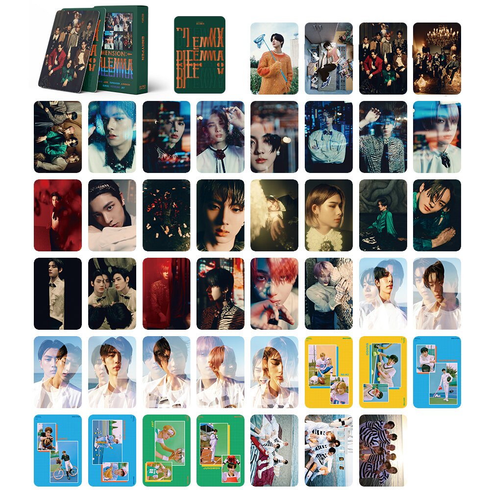 55 Pcs Kartu Lomo Album Kpop GGU Dimension Dilemma ANSWER Little Wishes