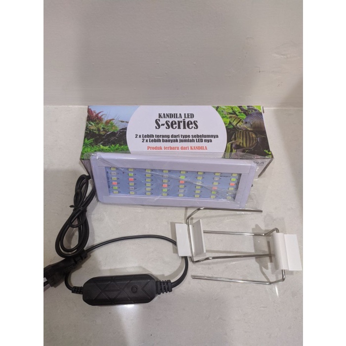 Lampu LED Aquarium Aquascape Kandila S200 S-200 RGB LED Atas Aquarium