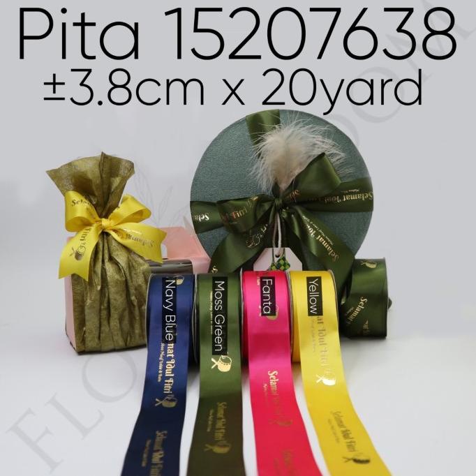 

Sale!!! Pita 15207638 3.8Cm X 20 Yard - Pita Idul Fitri - Hampers Lebaran - Paling Diminati