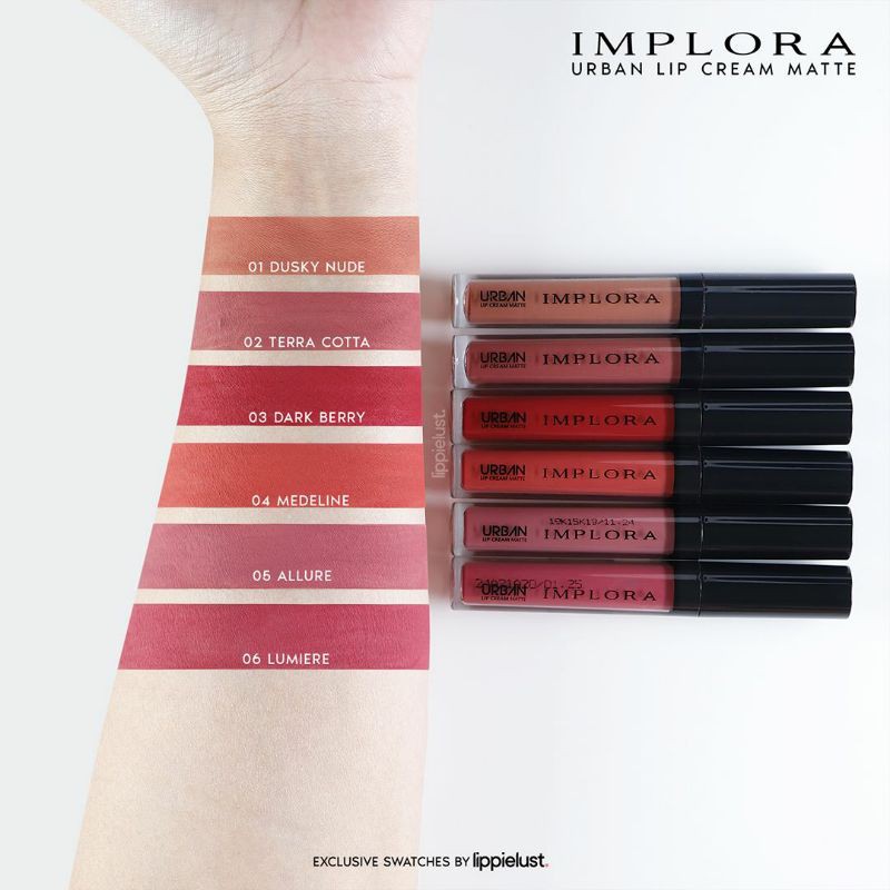 Implora Urban Lip Cream Matte/Lip Velvet Implora/Lipcream Velvet Implora/ Lipcream Implora