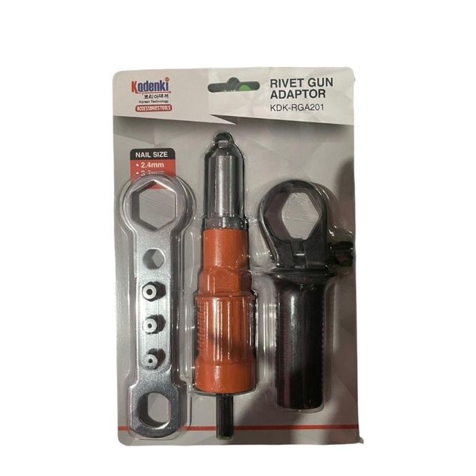 ADAPTOR TANG RIVET MESIN BOR ADAPTER BOR PAKU KELING RIVET GUN ADAPTER