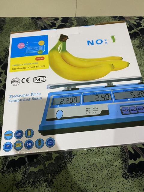 Timbangan Digital 30kg*5g Laundry Dll