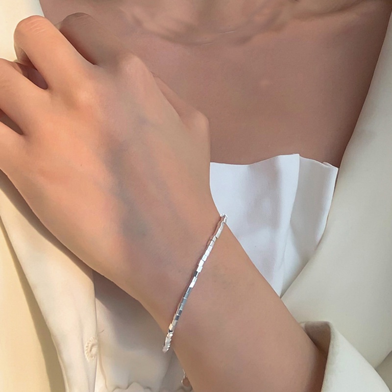 Gelang GL44 Tembaga Lapis S925 Premium Fashion Wanita Gelang Unik Lucu Keren Bagus Banget /Deluna/ BS