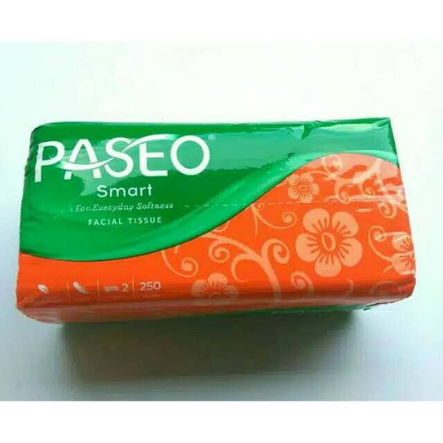 PASEO SMART FACIAL 500+40 3 ply KEMASAN BARU DARI PASEO 250 SHEET