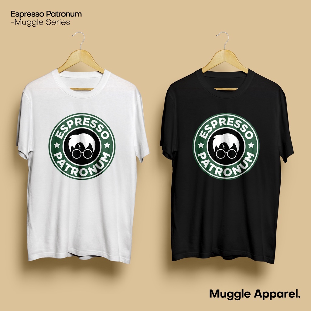 Kaos Harry Potter Hogwarts Espresso Patronum Special Edition T-Shirt Harry Potter