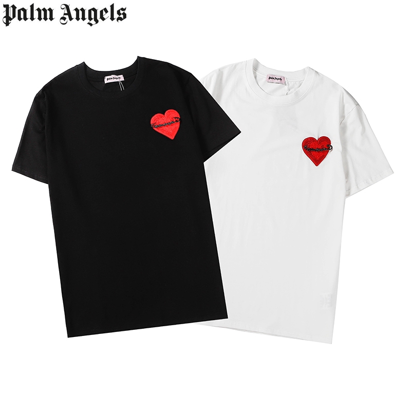 palm angels heart tee