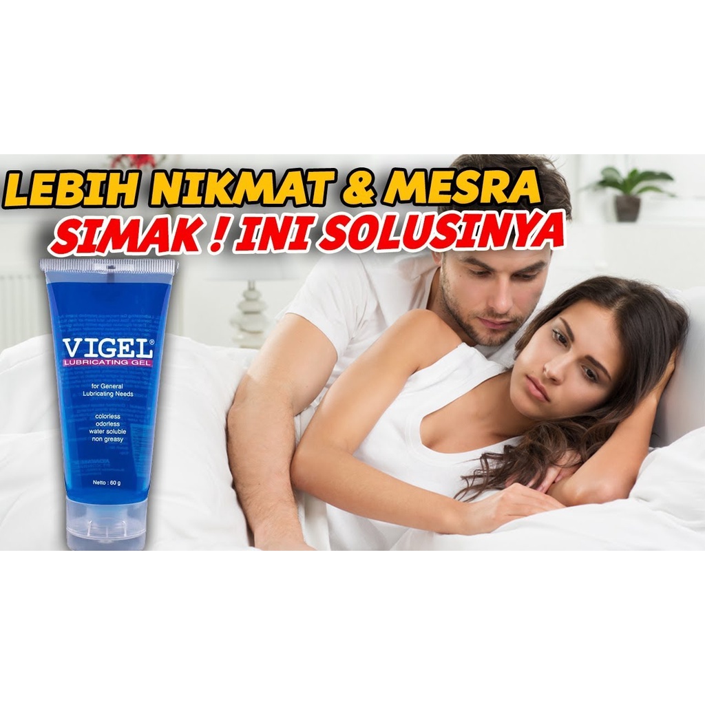 Minyak Perangsang Wanita Sex Ampuh Vigel Gel Lubricating 30G Pelumas Dan Pelicin Sex Pria Wanita Original