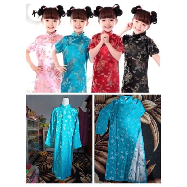 Jual baju adat cheongsam,ao dai vietnam | Shopee Indonesia