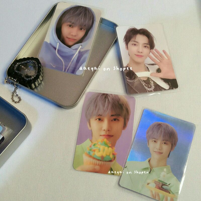 nct dream jaemin photopack pp sg21 hoodie biru pc photocard take all