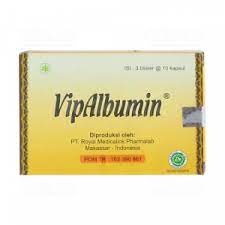 VipAlbumin Strip Isi 10 Kapsul