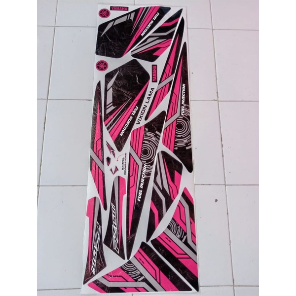 Striping variasi vixion old / lama fz 150 semi transparan / Striping vixion old 2009 -2012 / sticker