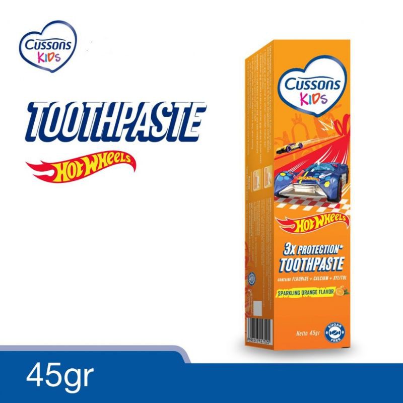 Cussons Kids Toothpaste Sparkling-45gr/pasta gigi/odol