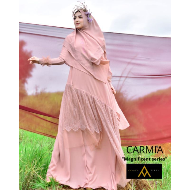 ARMILA / Carmila Set By Armila / set syari / syari elegant / syari armila