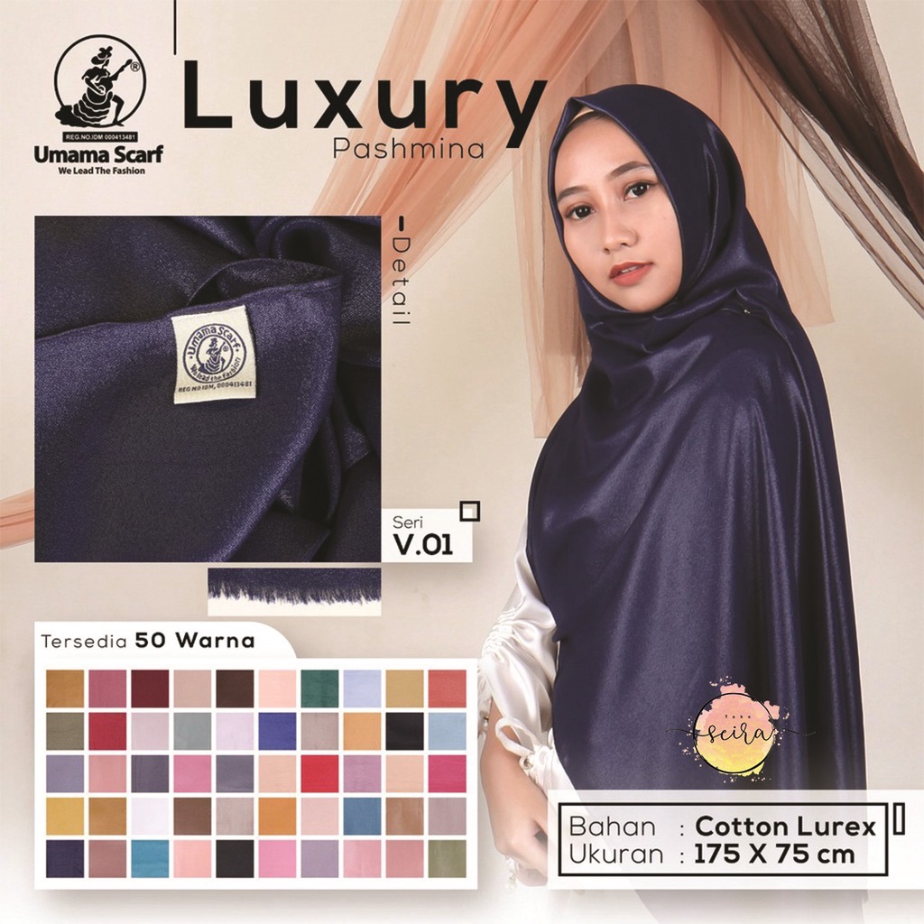 [BISA COD] Umama Kerudung / Hijab Luxury Pashmina Part 1