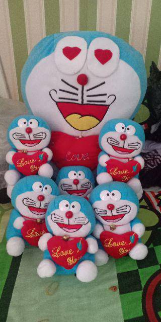 Boneka doraemon love beranak 6