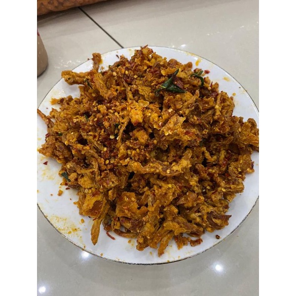 

jamur kriuk pedas daun jeruk