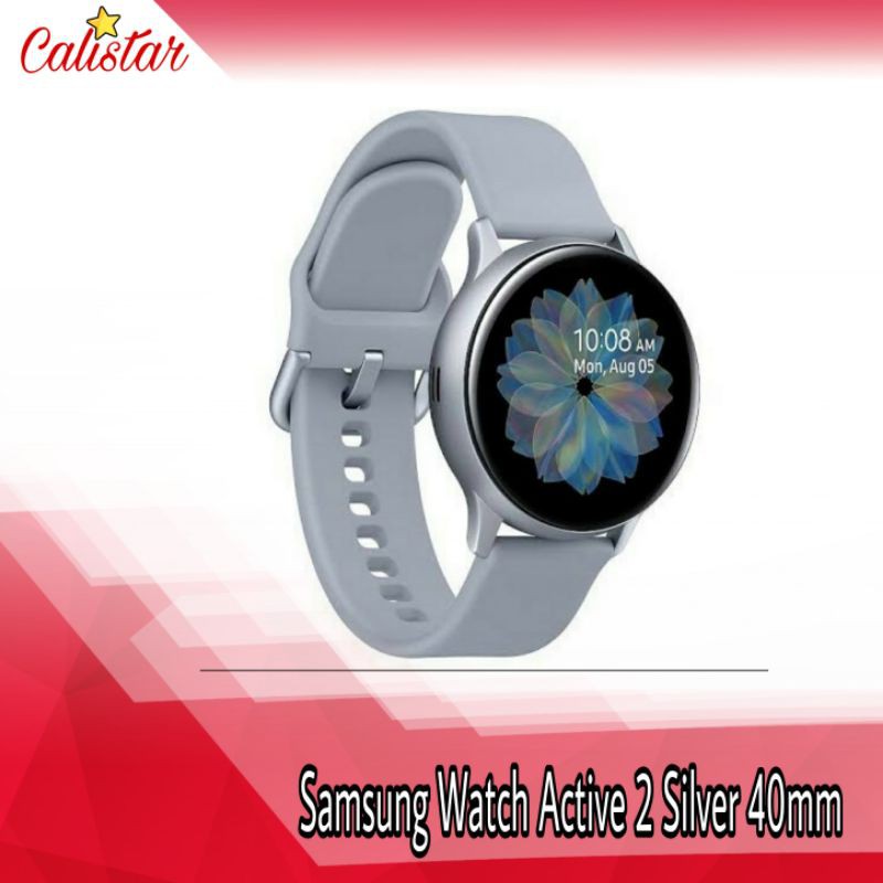 Jual Samsung Watch Active 2 40mm Silver | Shopee Indonesia