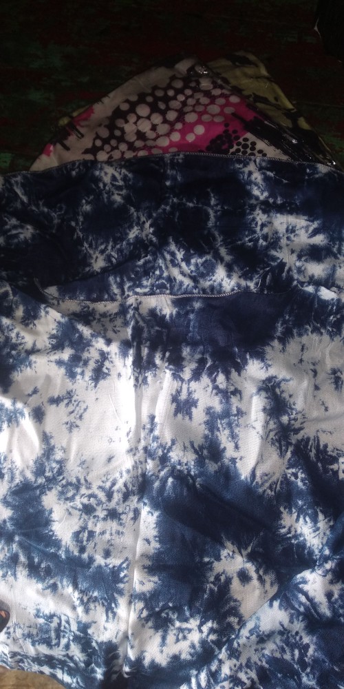 Couple Batik Atasan Pria Wanita M.l.xl Bahan Katun Hitam Merah Abu Sogan Coklat