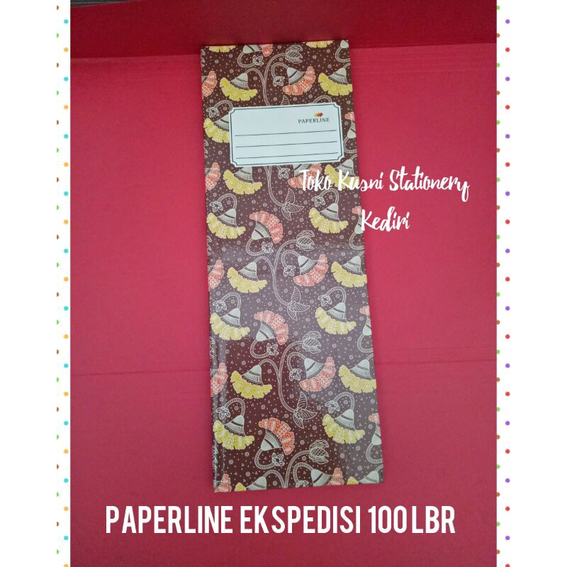 

BUKU EKSPEDISI HARD COVER PAPERLINE 100 LEMBAR