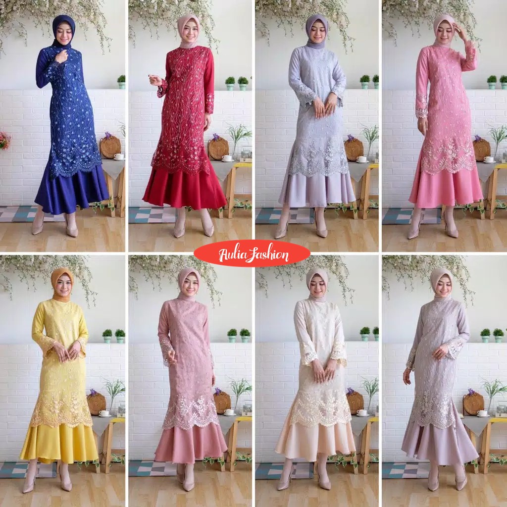 Baju Gamis Gaun Syari Long LIVY DRESS Dres Drees Deres Korea Korean Style Busui Pesta Kondangan Party Wedding Wanita Modern Casual Dress Muslim Muslimah Remaja Murah Kekinian Terbaru 2022 / GAMIS BRUKAT / Outfit Simple / Baju Muslimah / Hijab Fashion