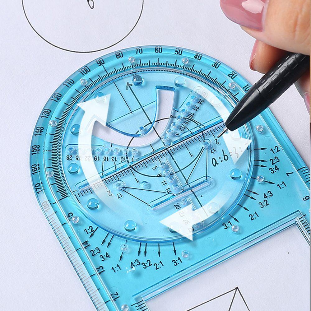 Penggaris Agustina Kreatif Matematika Kantor Siswa Sekolah Alat Serut Alat Ukur