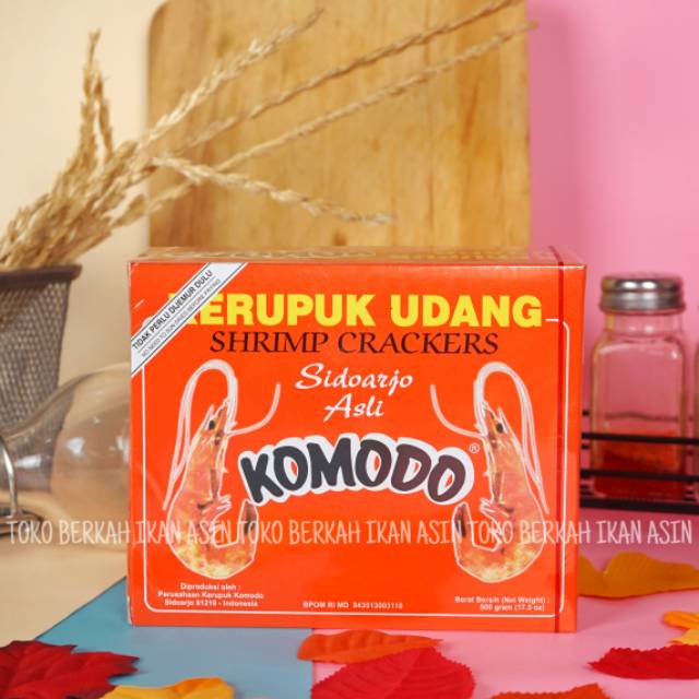 

Krupuk Udang Komodo / Kerupuk Shrimp Crackers